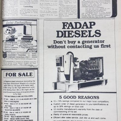 Osademy Trading Company Sales advertisement