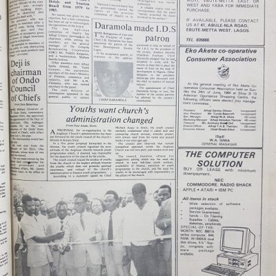 Telecomputer Advert for Computer Sales