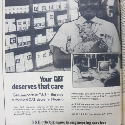 CAT Advert Featuring PC