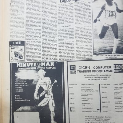 GICEN Ad for Computer Training in Surulere