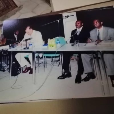 Commercial Attache American Embassy Lagos, Jim Ovia and Late Prof Olalere Ajayi 1st DG NITDA