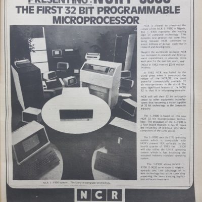 NCR (Nigeria) Limited Advert for Microprocessor