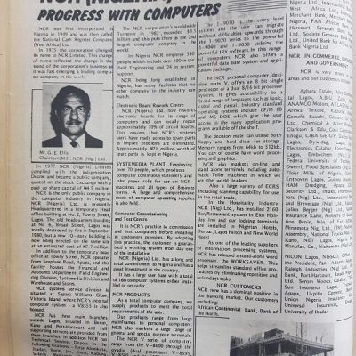 NCR (Nigeria) Limited Company