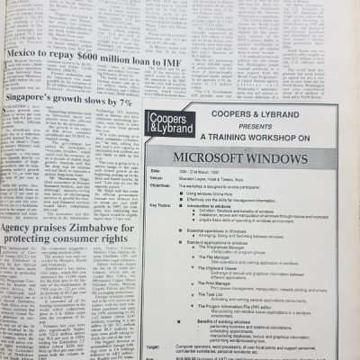 Workshop on Microsoft Windows Ad