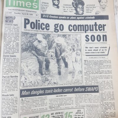 Computerization of the Nigerian Police Force