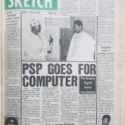 PSP Political Party Accquiring Computers